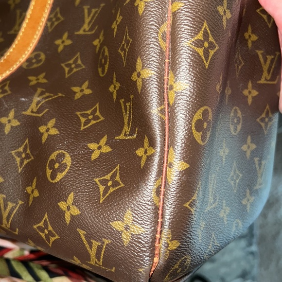 Authentic Louis Vuitton Keepall 45 Bag Duffel Carryon repair leather damaged - Picture 15 of 17